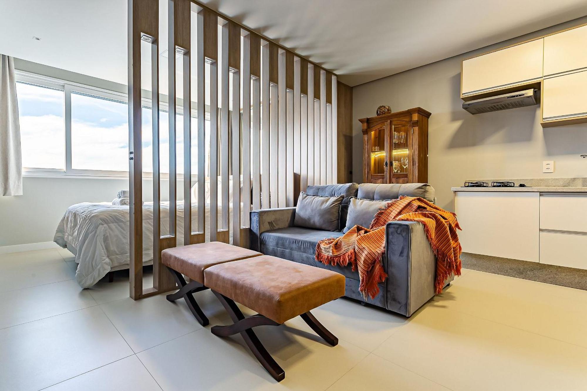 Wi-fi 200mb | Foodhall | 450m Do Shopping #ca25 Apartment Florianopolis