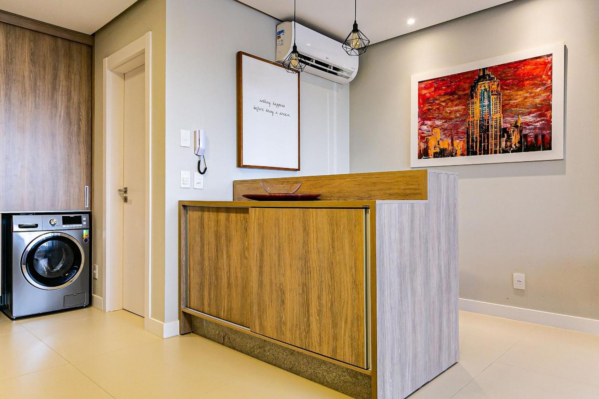 Wi-fi 200mb | Foodhall | 450m Do Shopping #ca25 Apartment Florianopolis