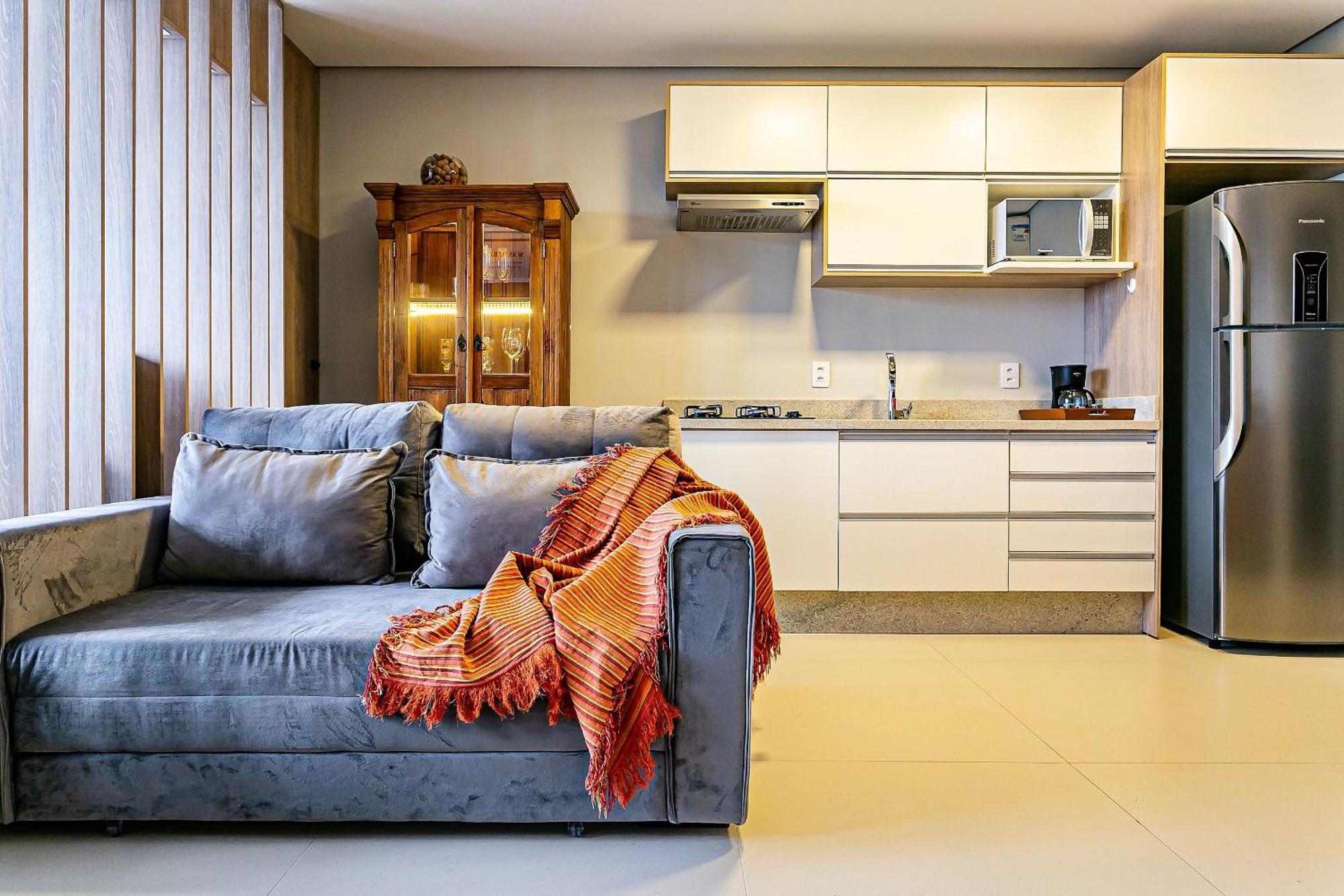 Apartment Wi-fi 200mb | Foodhall | 450m Do Shopping #ca25 Florianopolis